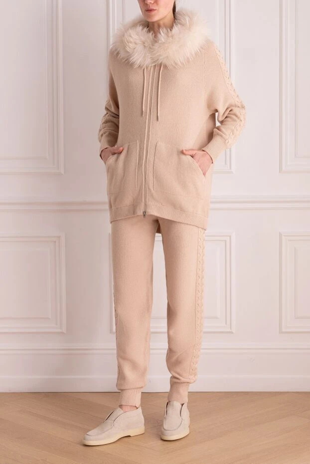 Panicale woman women's beige walking suit купить с ценами и фото 160516 - photo 2