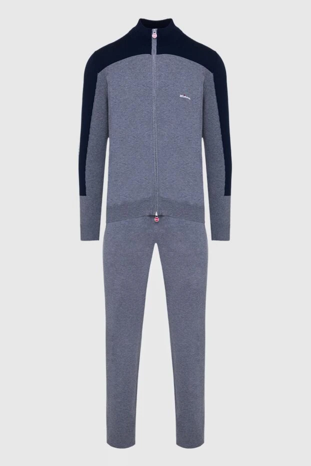 Kiton man gray men's cotton sports suit купить с ценами и фото 160788 - photo 1