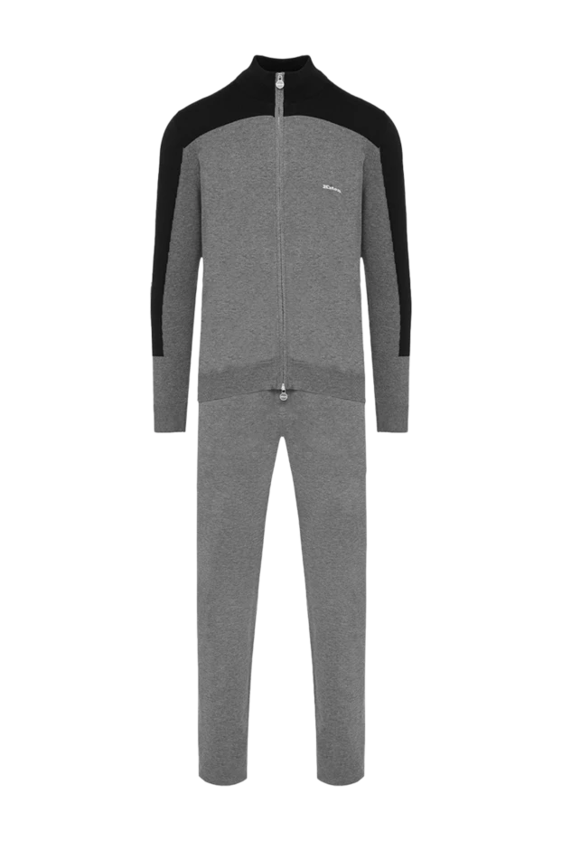 Kiton man gray men's cotton sports suit купить с ценами и фото 160788 - photo 1