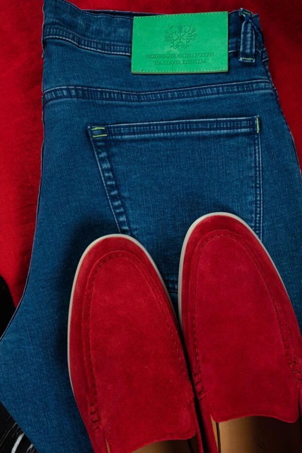 Scissor Scriptor түймелері бар орташа ұзындықтағы негізгі джинсы шорт
160925 - фото 2