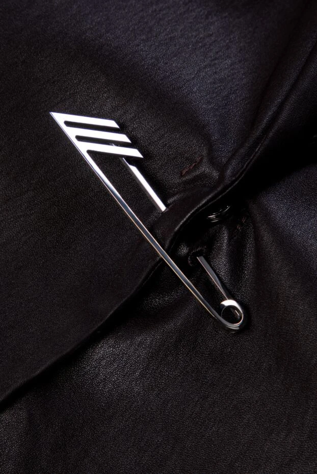 The Attico брючный костюм из натуральной кожи коричневый женский 161025 - фото 3