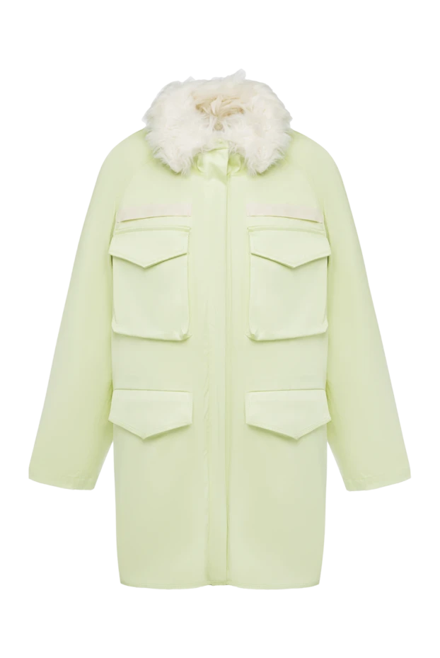 The Attico woman green cotton and elastane parka for women купить с ценами и фото 161029 - photo 1