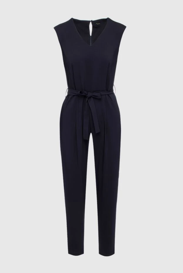 Peserico woman black women's viscose and elastane jumpsuit купить с ценами и фото 161092 - photo 1