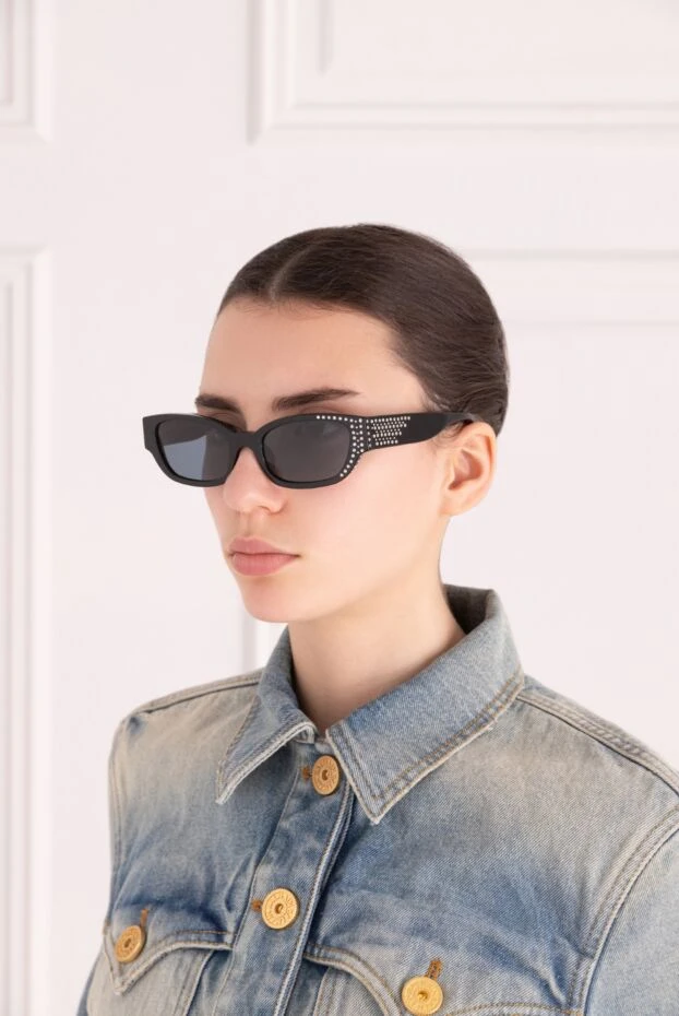 Linda Farrow woman sunglasses black for women купить с ценами и фото 161141 - photo 2