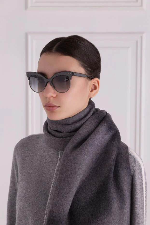 Bottega Veneta woman gray sunglasses for women купить с ценами и фото 161159 - photo 2