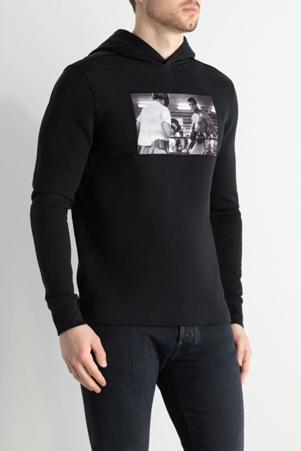 Limitato удобное худи с боксерским фотопринтом и плотной текстурой

 161209 - фото 3