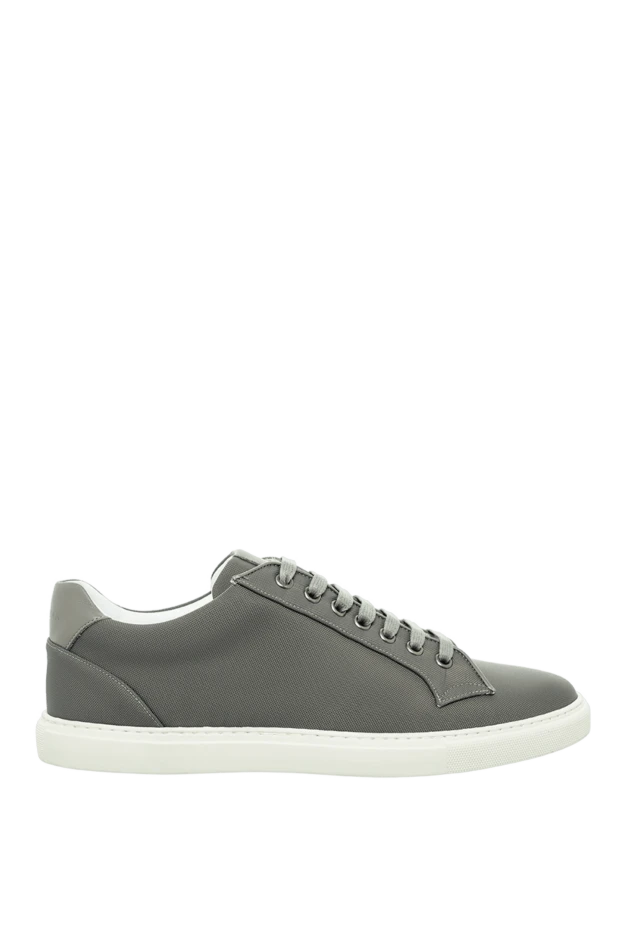 Corneliani man gray textile sneakers for men купить с ценами и фото 161231 - photo 1