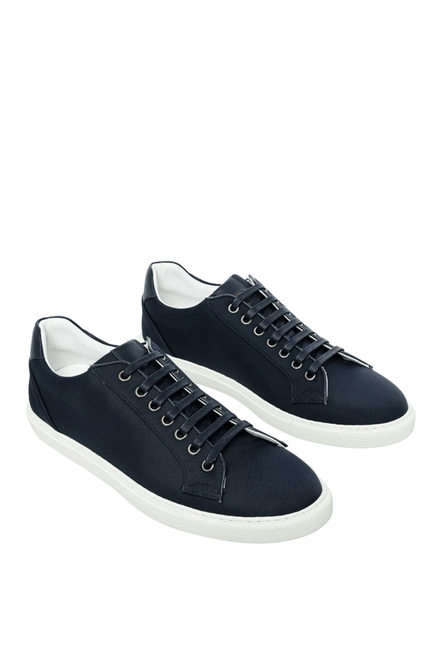 Corneliani man gray textile sneakers for men 161231 - photo 3