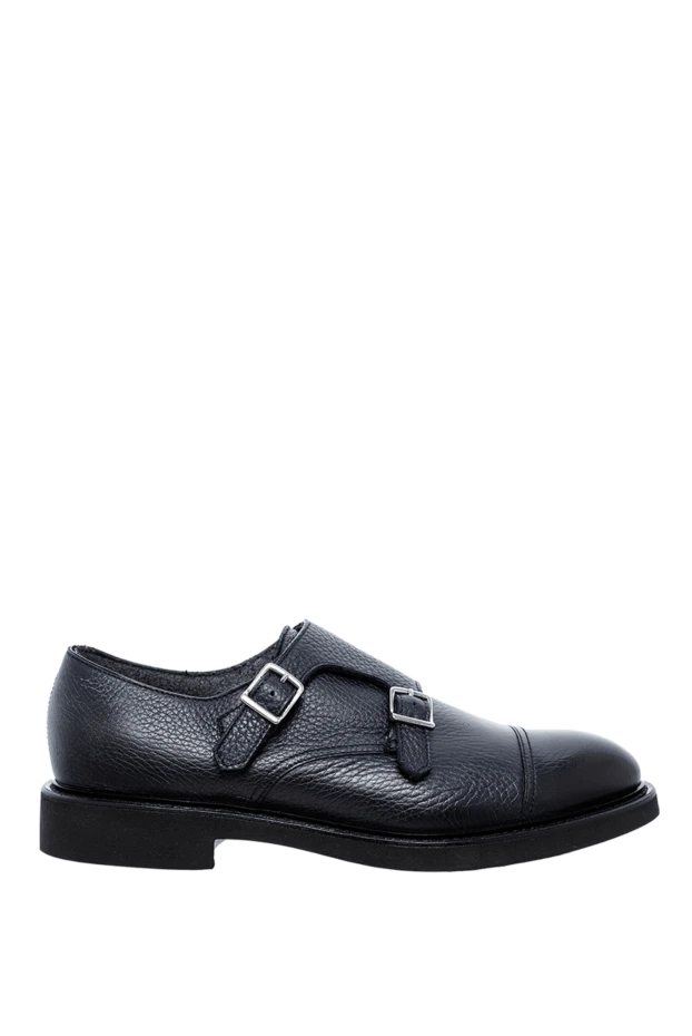 Doucal`s man blue leather men's shoes купить с ценами и фото 161305 - photo 1