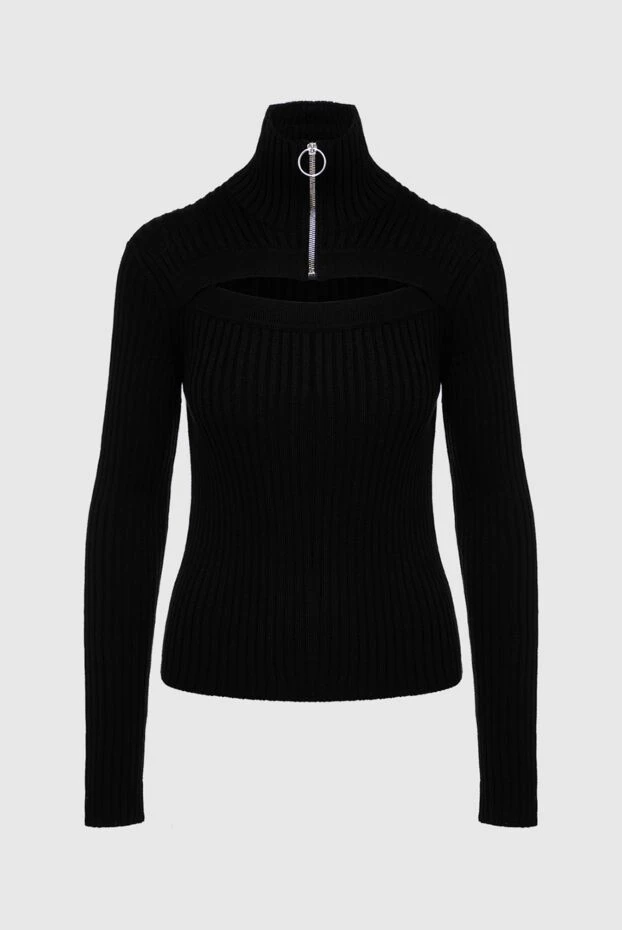 MSGM woman black acrylic and wool golf for women купить с ценами и фото 161431 - photo 1