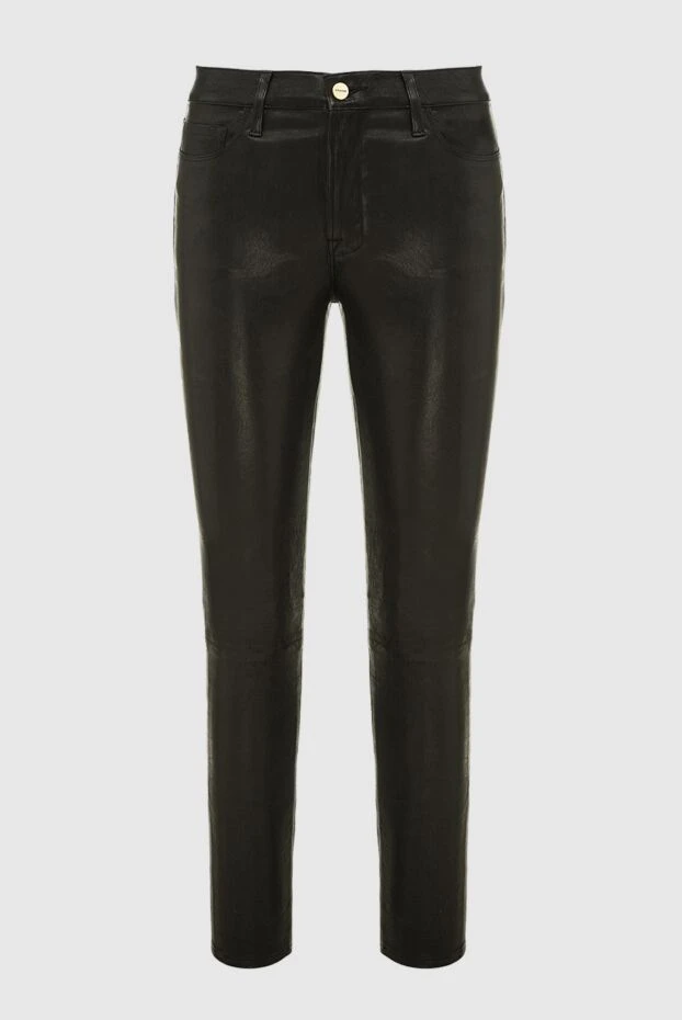 Frame woman black leather leggings for women купить с ценами и фото 161473 - photo 1