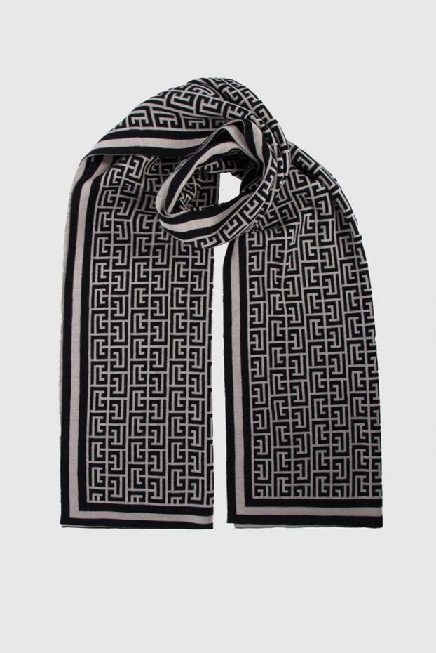 Balmain woman black wool scarf for women купить с ценами и фото 161492 - photo 1