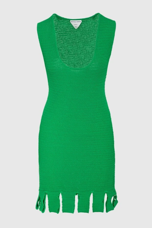 Bottega Veneta woman green dress for women купить с ценами и фото 161512 - photo 1