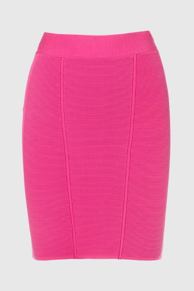 Herve Leger woman pink viscose and polyester skirt for women купить с ценами и фото 161558 - photo 1