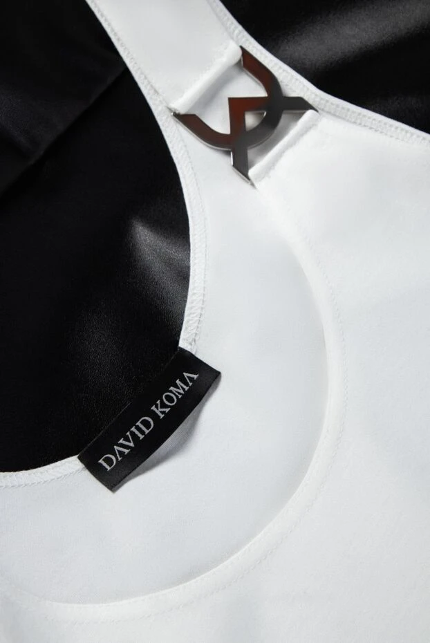 David Koma body made of polyester and elastane white for women 161573 - photo 2