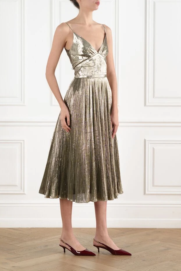 Dior off shoulder silk dress 161613 - photo 3