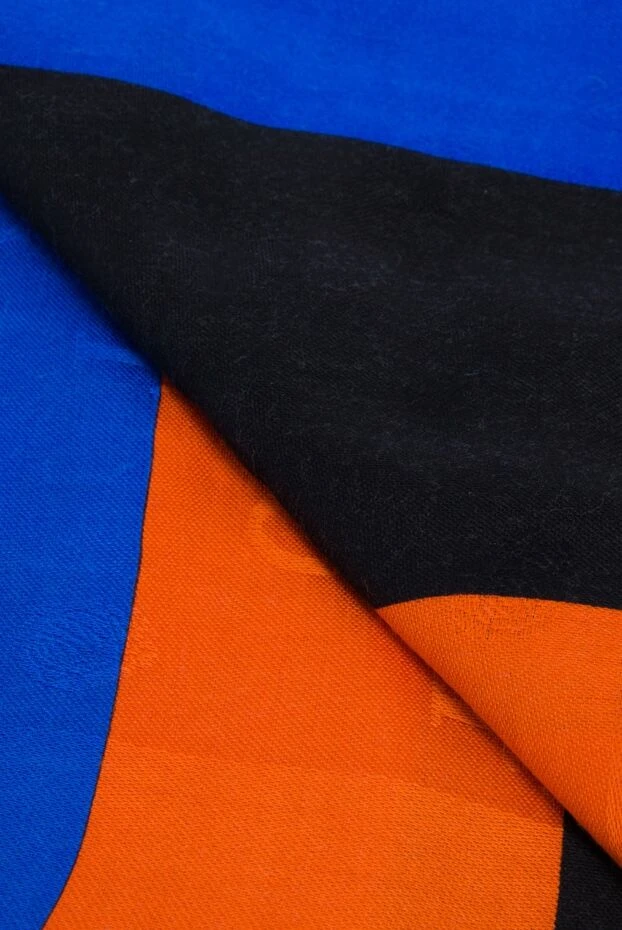 Dior шарф из шелка и шерсти оранжевый женский  161622 - фото 3