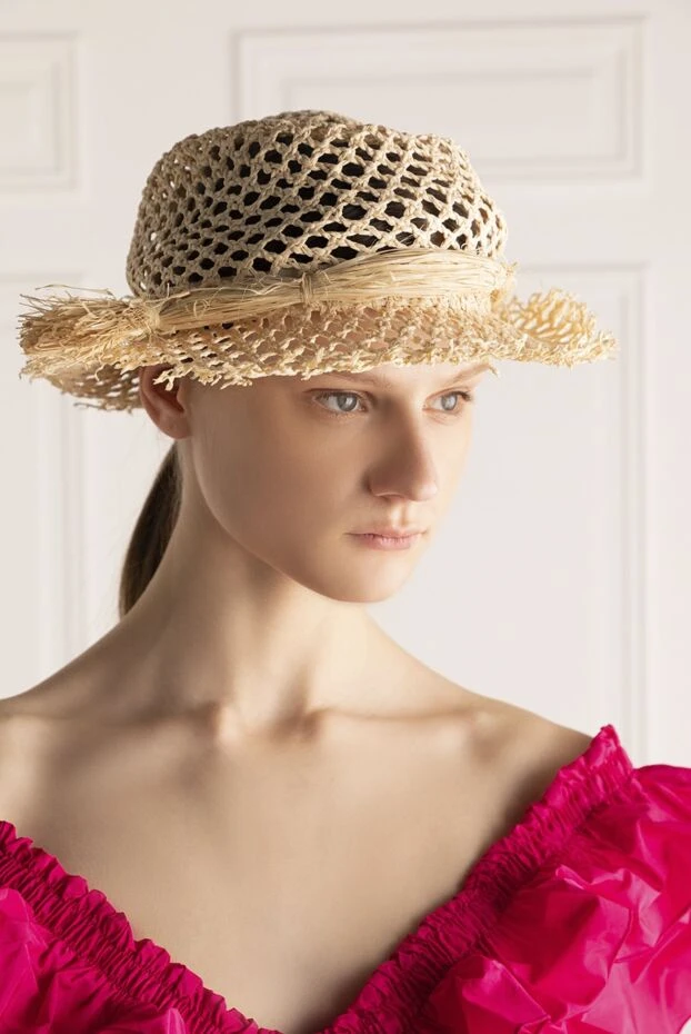 Dior woman beige straw hat for women купить с ценами и фото 161648 - photo 2