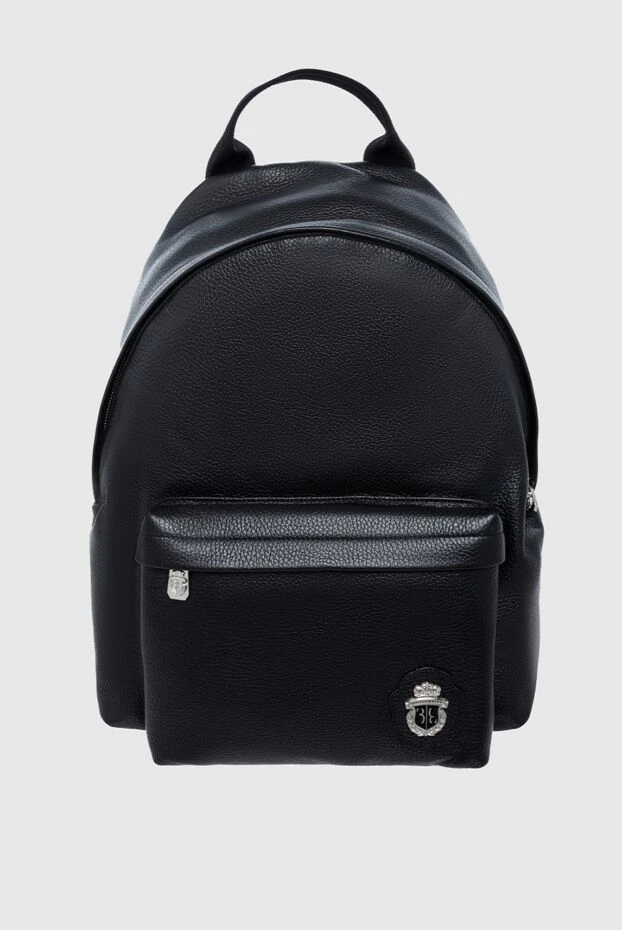 Billionaire man black leather backpack for men купить с ценами и фото 161692 - photo 1