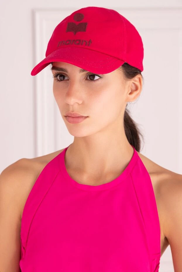 Isabel Marant woman red cap for women купить с ценами и фото 161764 - photo 2