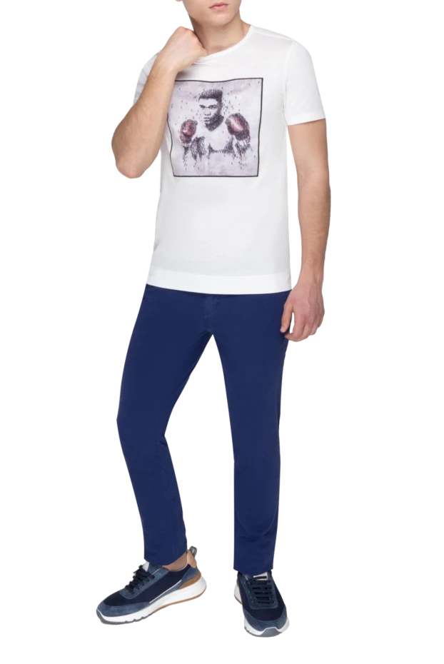 Limitato man white cotton t-shirt for men купить с ценами и фото 161803 - photo 2