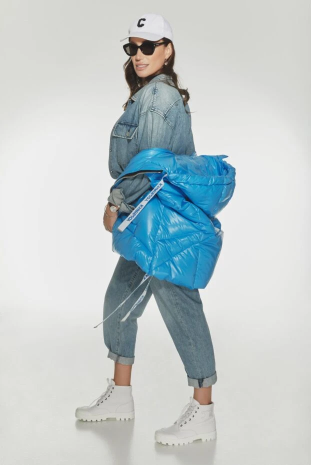 Citizens of Humanity women's denim overalls with buttons and classic collar 161809 - photo 2