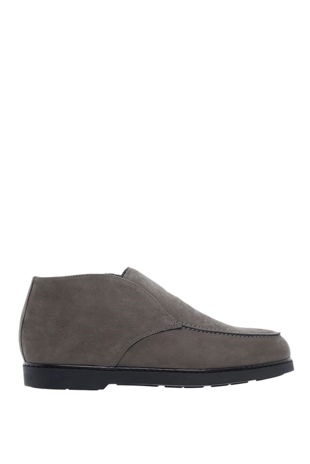 Doucal`s man gray nubuck loafers for men купить с ценами и фото 161843 - photo 1