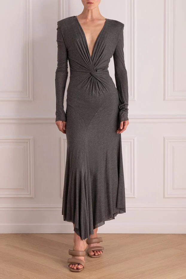 Philosophy di Lorenzo Serafini woman gray modal dress for women купить с ценами и фото 161869 - photo 2