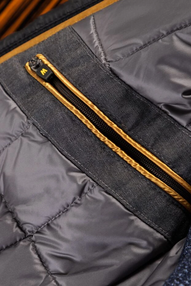 Moorer пальто из шерсти и кашемира серое мужское 161916 - фото 3