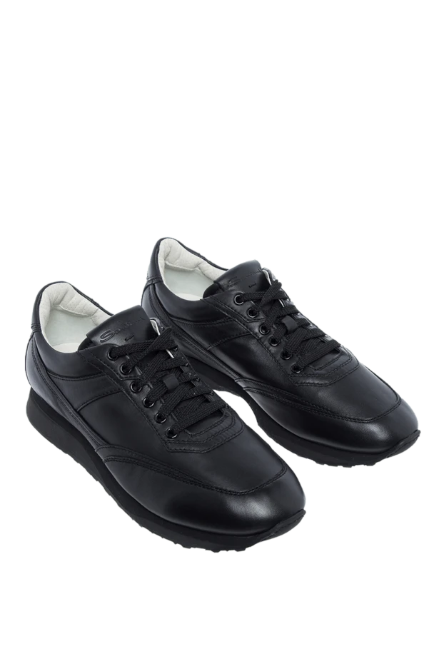 Santoni man sneakers made of polyamide and elastane black for men 176242 - photo 3