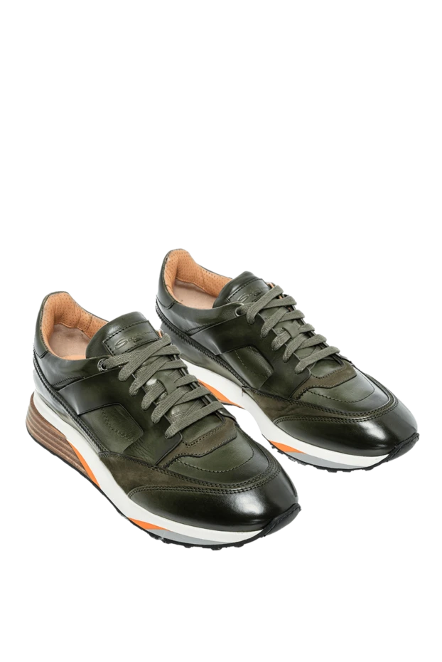 Santoni man sneakers made of polyamide and elastane black for men 176242 - photo 3