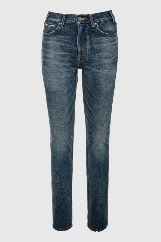 Celine woman blue cotton jeans for women купить с ценами и фото 162009 - photo 1