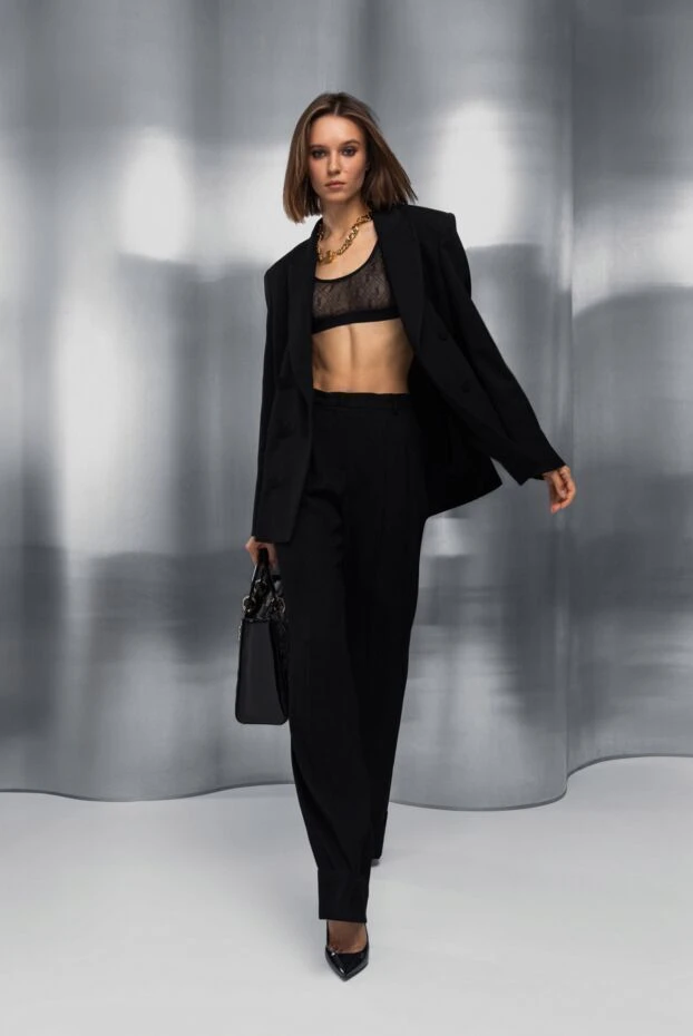 Givenchy women's golden chain necklace with a massive clasp 162010 - photo 3