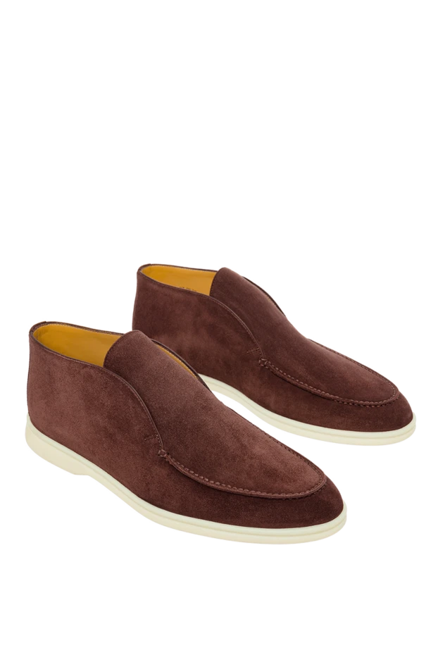 Loro Piana brown nubuck desert boots for men 162037 - photo 3