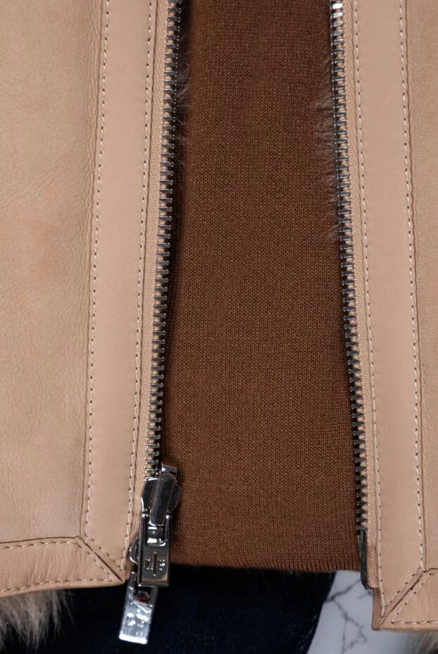 Loro Piana кәдімгі қоңыр түсті кашемирден жасалған мойынға арналған секіргіш
 162123 - фото 2