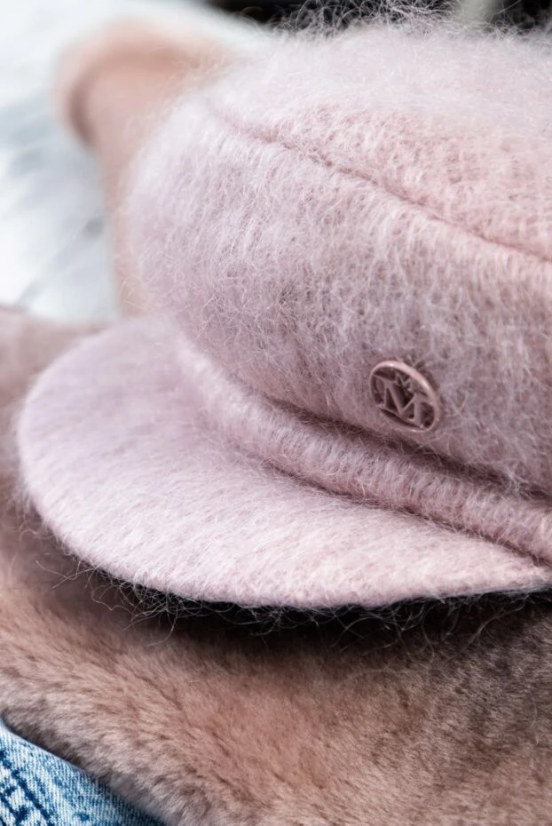 Әйелдерге арналған қызғылт берет қалпағы - фото 2