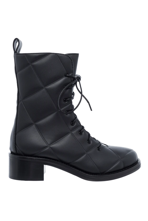 Le Silla woman black leather boots for women купить с ценами и фото 162281 - photo 1