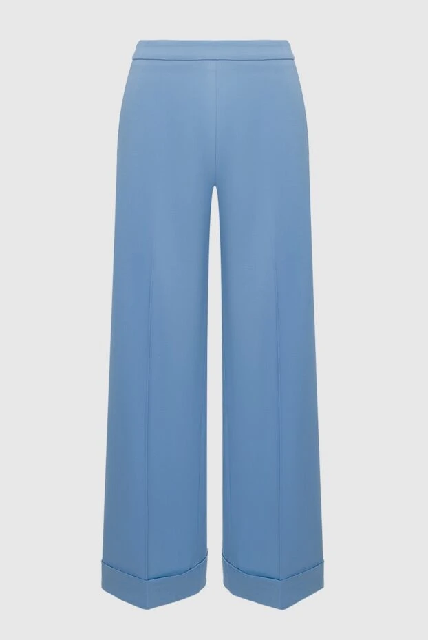 D.Exterior woman blue wool pants trousers for women купить с ценами и фото 162341 - photo 1