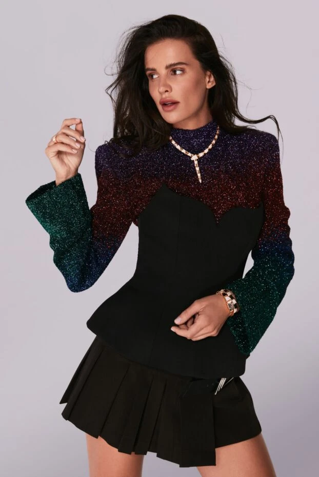 The Attico джемпер из полиамида и полиэстера разноцветный женский 162364 - фото 2