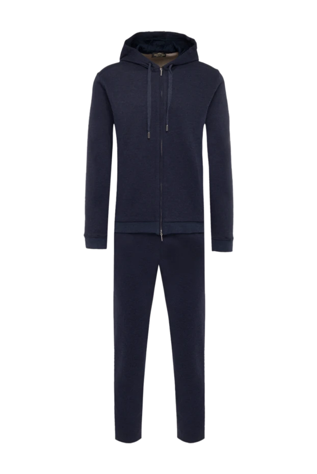 Cesare di Napoli man men's cotton sports suit, burgundy купить с ценами и фото 162507 - photo 1