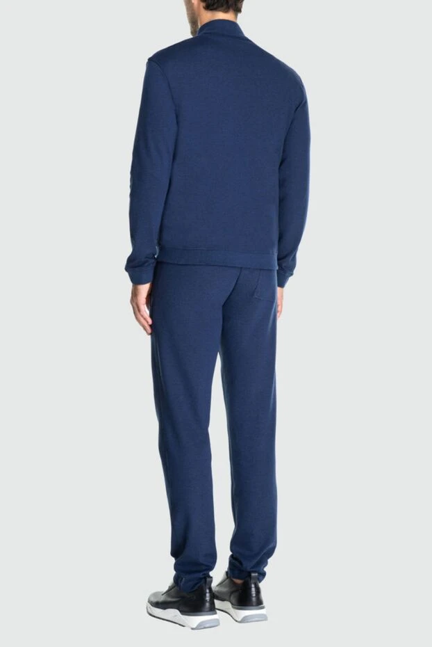 Cesare di Napoli man men's wool sports suit, blue 164038 - photo 3