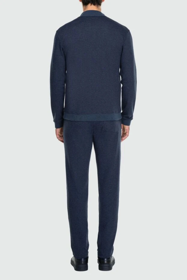 Cesare di Napoli man men's wool sports suit, blue 164038 - photo 3