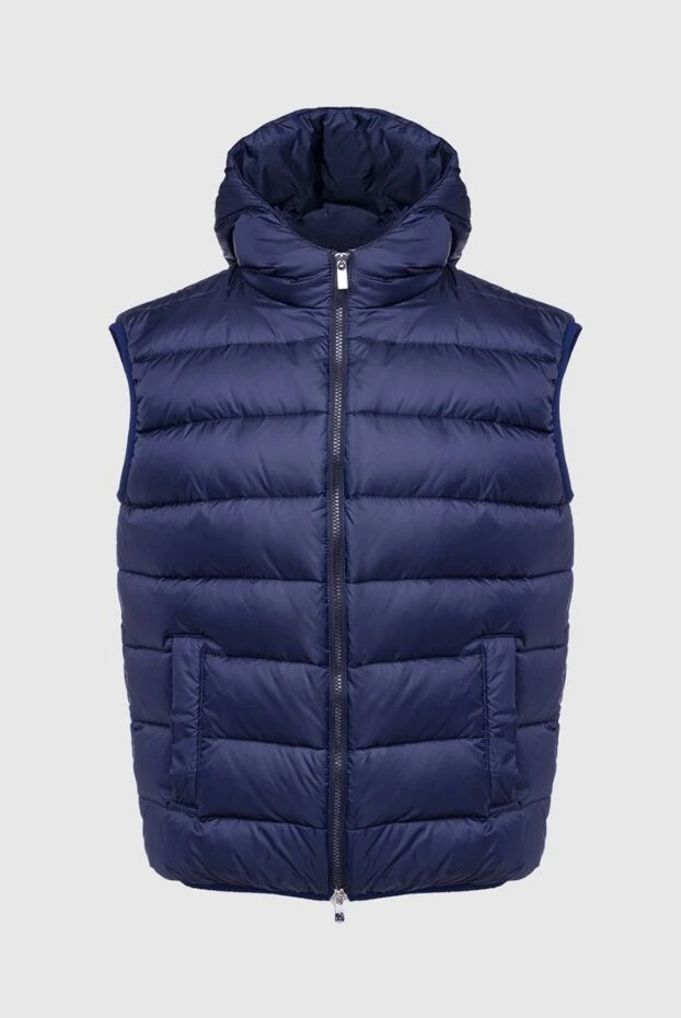 Tombolini man polyester vest blue for men купить с ценами и фото 162550 - photo 1