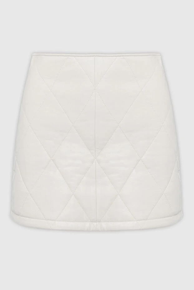 Blancha woman white leather skirt for women купить с ценами и фото 162577 - photo 1