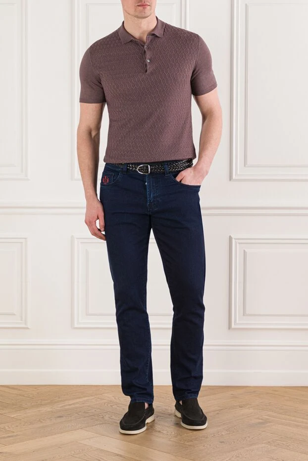 3D гауһар үлгісімен мақтадан жасалған поло жейде
- фото 2