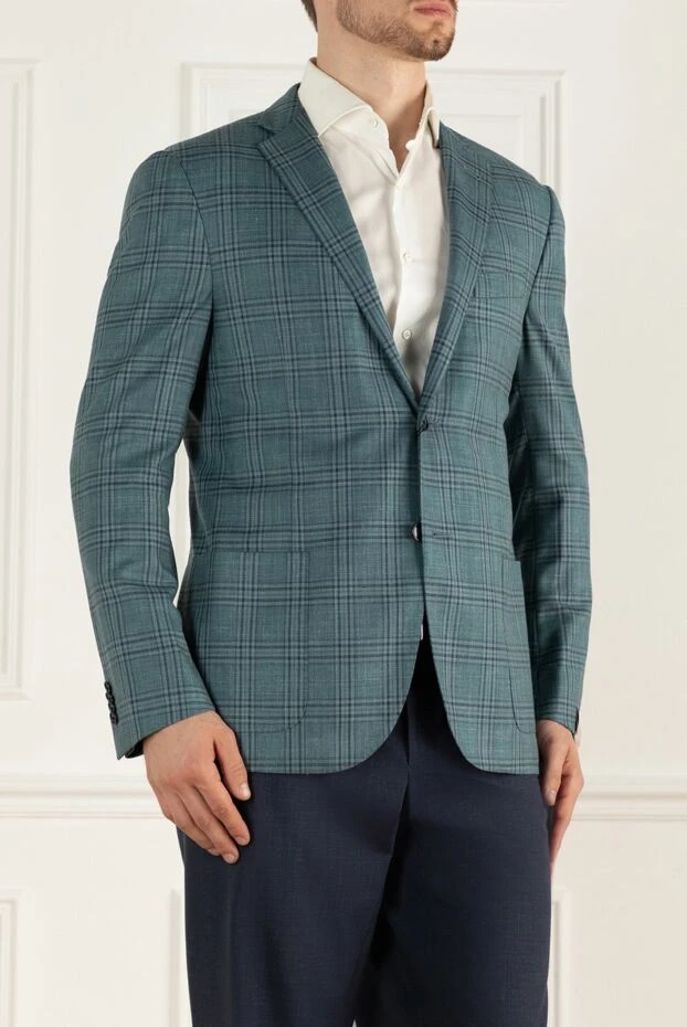 Corneliani салқын тондағы ерлерге арналған күртеше 162592 - фото 3
