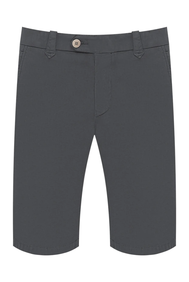 Corneliani ерлерге арналған көк жүннен жасалған шорт 162598 - фото 1