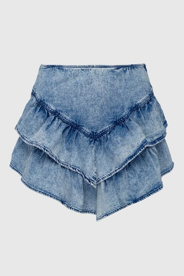 Mother Denim woman blue cotton skirt for women купить с ценами и фото 162609 - photo 1