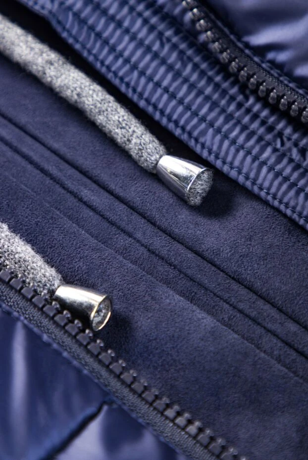 Cesare di Napoli капюшоны бар көк спорттық костюм, контрастты әрлеумен, ерлерге арналған 162686 - фото 3