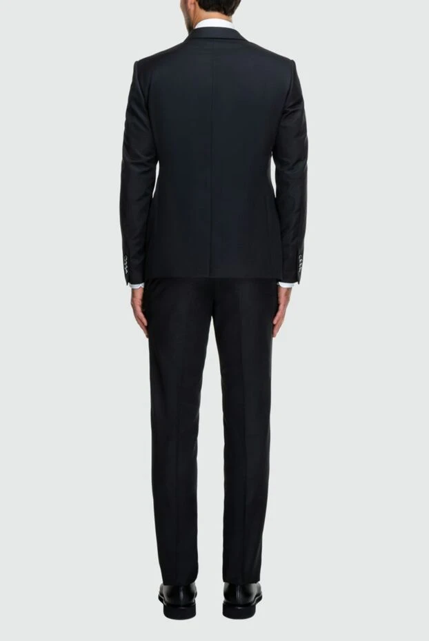 Lubiam men’s black tuxedo with branded boutonnière pin 162717 - photo 3